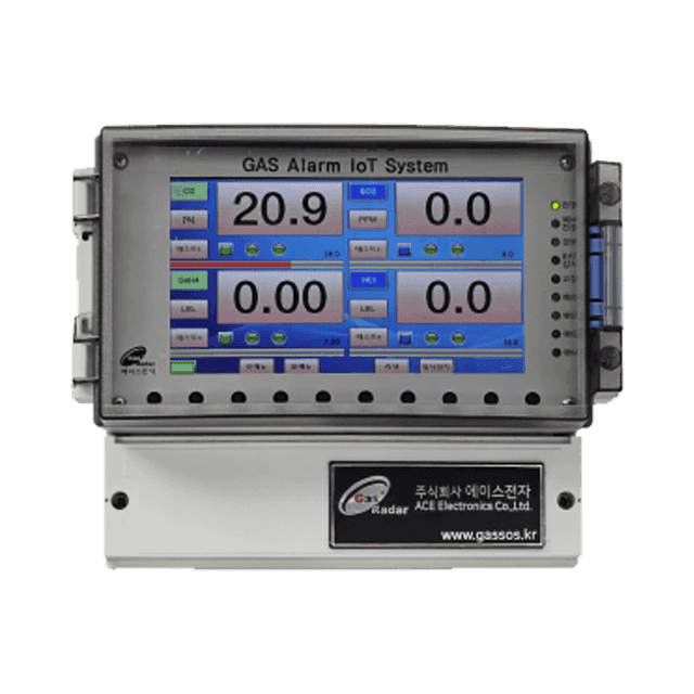 GRD-5100 멀티채널 LCD 가스수신반 제품 이미지